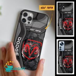 Dodge Custom Name Fan Edition Phone Case