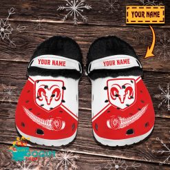 Dodge Custom Name Limited Edition Fleece Crocs