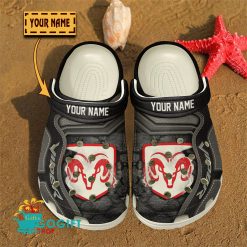 Dodge Custom Name New Edition Fleece Crocs