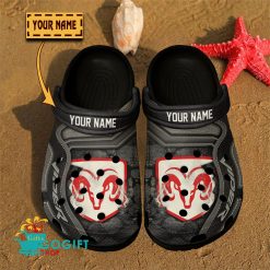 Dodge Custom Name New Edition Fleece Crocs