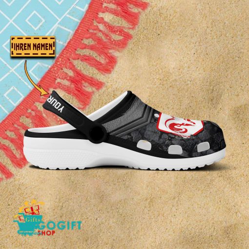 Dodge Custom Name Fan Edition BW Crocs