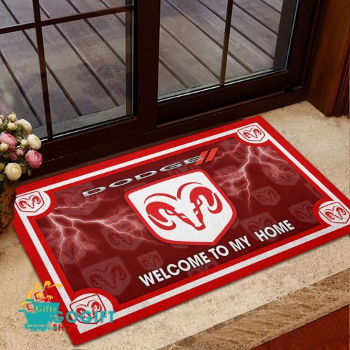 Dodge Custom Name Rubber Doormat