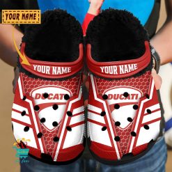 Ducati Custom Name Limited Edition Fleece Crocs