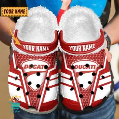 Ducati Custom Name Limited Edition Fleece Crocs