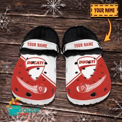 Ducati Custom Name New Edition Fleece Crocs