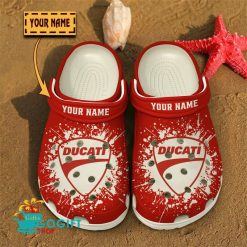 Ducati Custom Name Special Edition BW Crocs