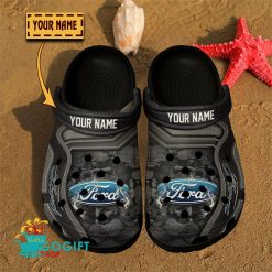 Ford Custom Name Fan Edition BW Crocs