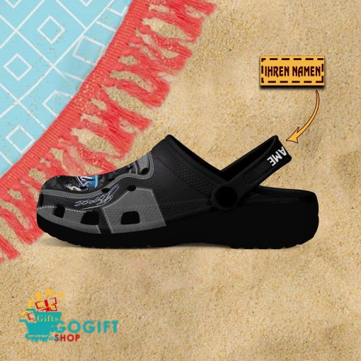 Ford Custom Name Fan Edition BW Crocs