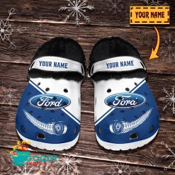 Ford Custom Name New Edition Fleece Crocs