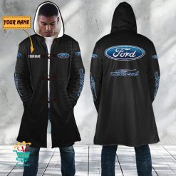 Ford Custom Name New Edition Hooded Overcoat