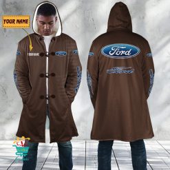 Ford Custom Name New Edition Hooded Overcoat