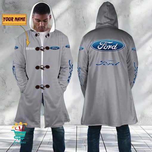 Ford Custom Name New Edition Hooded Overcoat