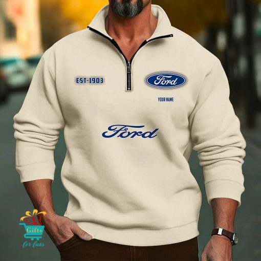 Ford Custom Name New Edition Zipper Sweatshirt