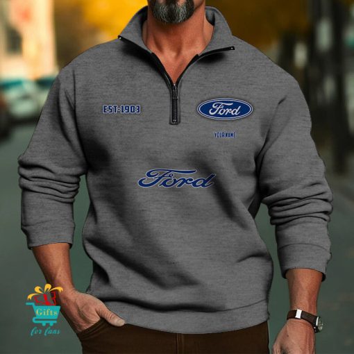 Ford Custom Name New Edition Zipper Sweatshirt