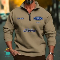 Ford Custom Name New Edition Zipper Sweatshirt