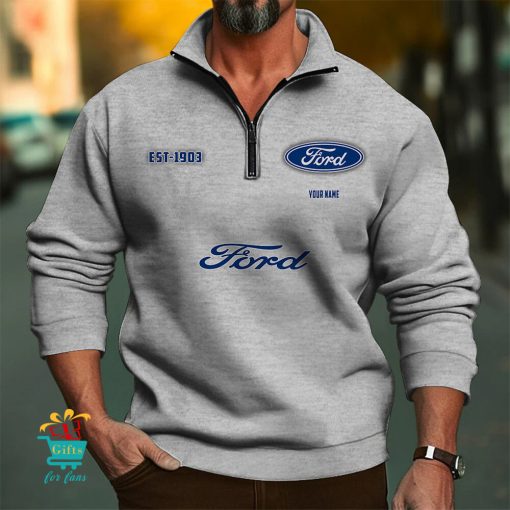 Ford Custom Name New Edition Zipper Sweatshirt