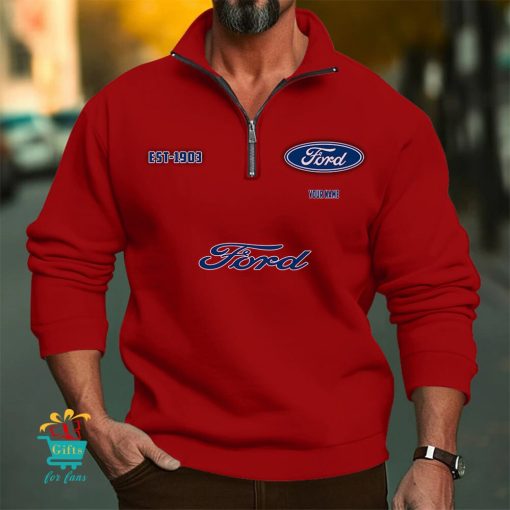 Ford Custom Name New Edition Zipper Sweatshirt