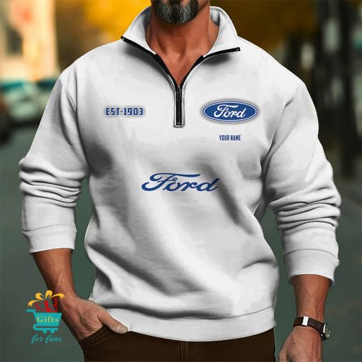 Ford Custom Name New Edition Zipper Sweatshirt