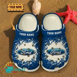 Ford Custom Name Special Edition BW Crocs