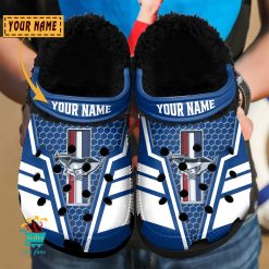 Ford Mustang Custom Name Limited Edition Fleece Crocs