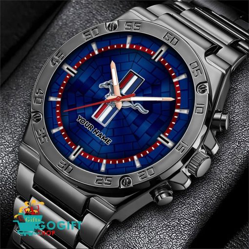 Ford Mustang Custom Name Limited Edition SteelStorm Watch