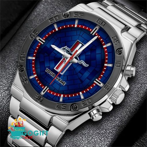 Ford Mustang Custom Name Limited Edition SteelStorm Watch