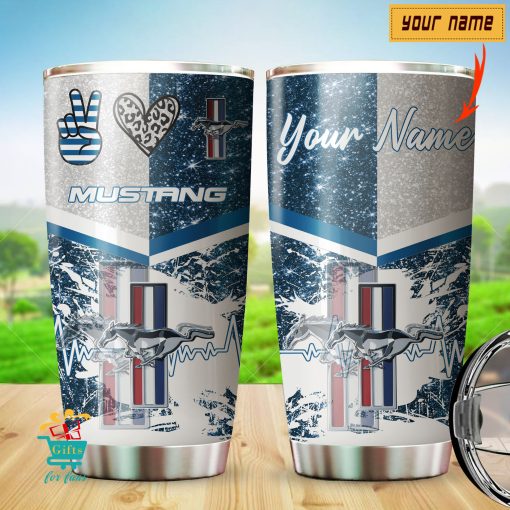 Ford Mustang Custom Name Limited Edition Tumbler