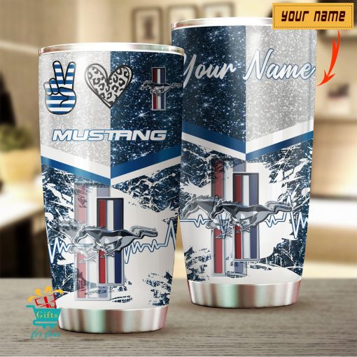 Ford Mustang Custom Name Limited Edition Tumbler
