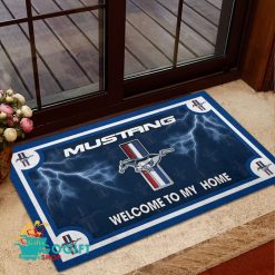 Ford Mustang Custom Name Rubber Doormat