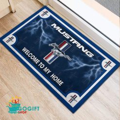 Ford Mustang Custom Name Rubber Doormat