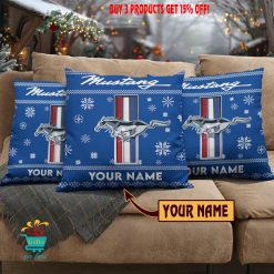Ford Mustang Custom Name Special Edition Square Pillow Case