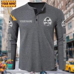 Ford Shelby Custom Name New Edition Henley Long Sleeve Shirt