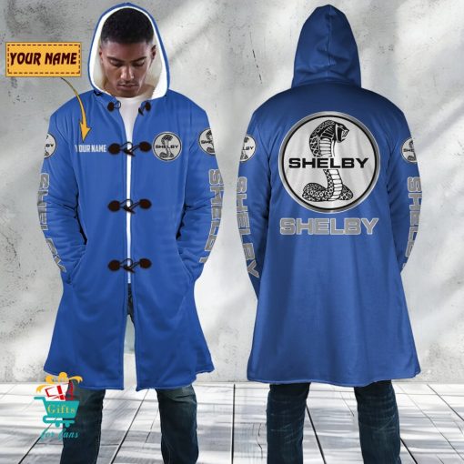 Ford Shelby Custom Name New Edition Hooded Overcoat