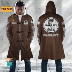 Ford Shelby Custom Name New Edition Hooded Overcoat