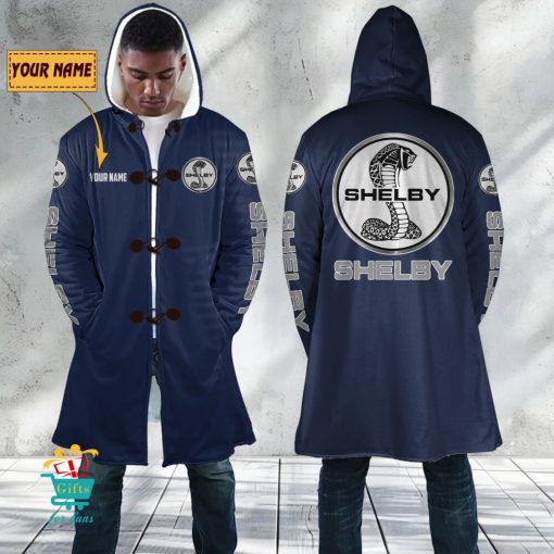 Ford Shelby Custom Name New Edition Hooded Overcoat