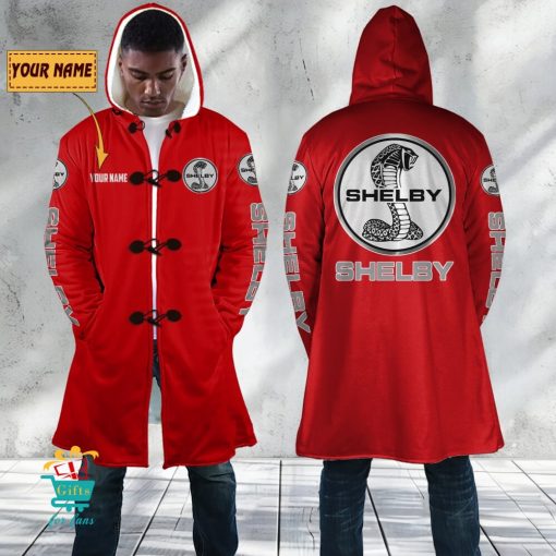 Ford Shelby Custom Name New Edition Hooded Overcoat