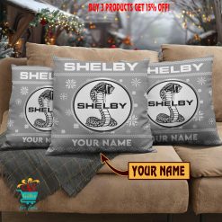 Ford Shelby Custom Name Special Edition Square Pillow Case