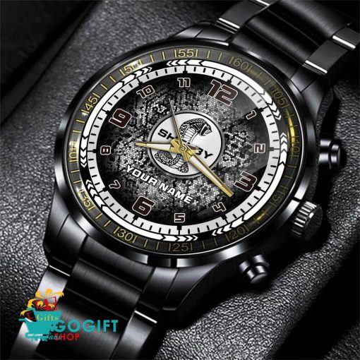 Ford Shelby Custom Name Steel Watch