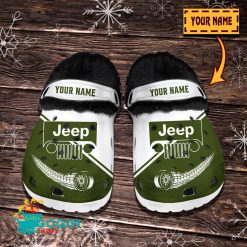 Jeep Custom Name Limited Edition Fleece Crocs