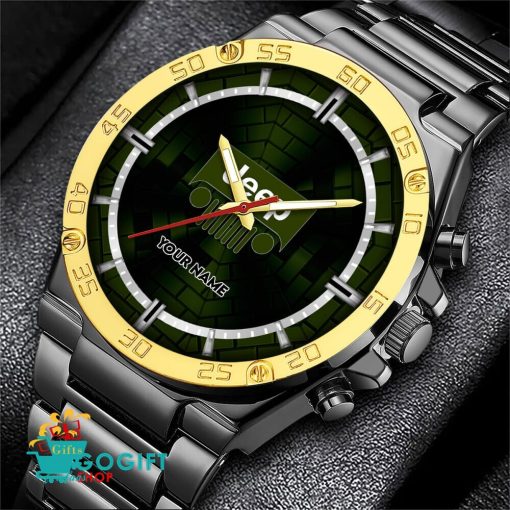 Jeep Custom Name Limited Edition SteelStorm Watch