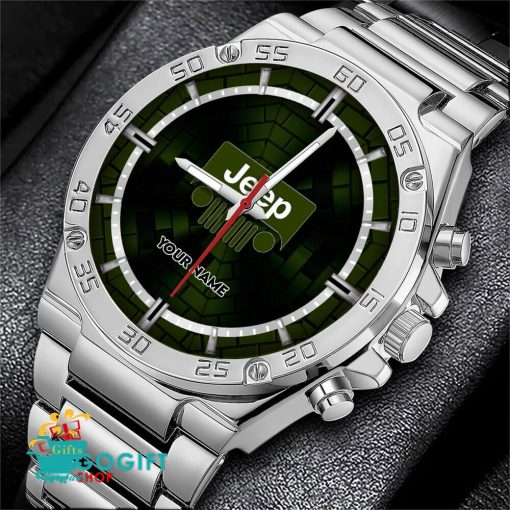 Jeep Custom Name Limited Edition SteelStorm Watch