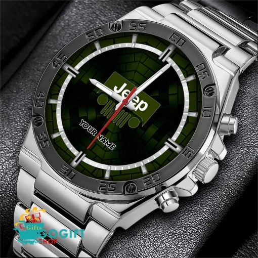 Jeep Custom Name Limited Edition SteelStorm Watch
