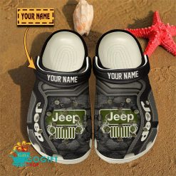 Jeep Custom Name New Edition Fleece Crocs