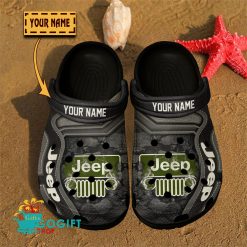 Jeep Custom Name New Edition Fleece Crocs
