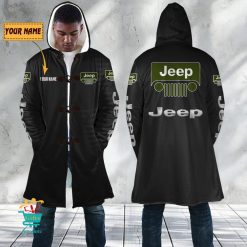 Jeep Custom Name New Edition Hooded Overcoat