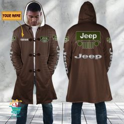 Jeep Custom Name New Edition Hooded Overcoat