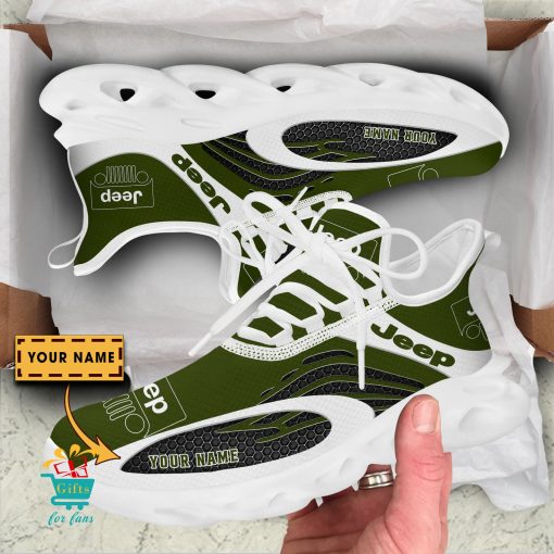 Jeep Custom Name New Style Max Soul Shoes