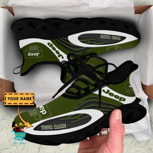 Jeep Custom Name New Style Max Soul Shoes