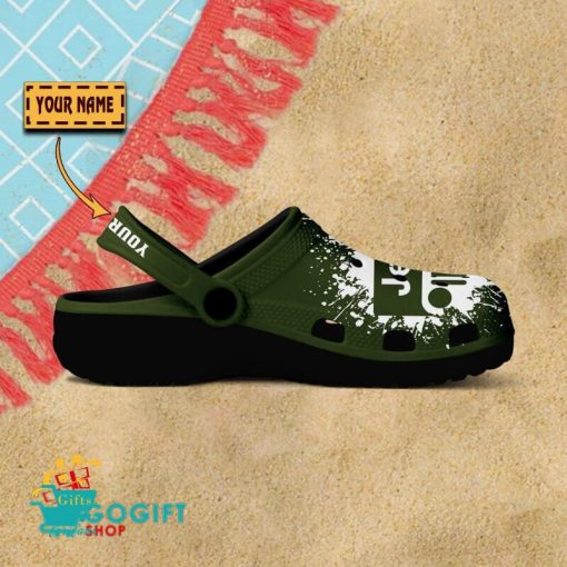 Jeep Custom Name Special Edition BW Crocs