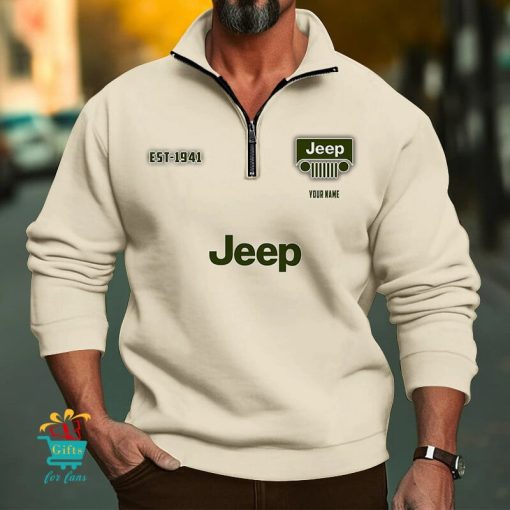 Jeep CustomName New Edition Zipper Sweatshirt